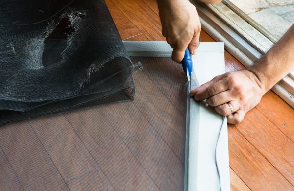 Sliding Door Screen Replace